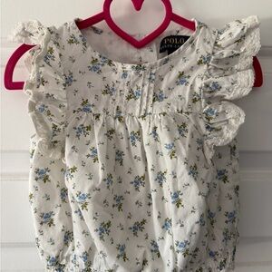 Polo by Ralph Lauren Kids Floral Blouse and Skirt